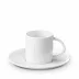 Corde White Espresso Cup + Saucer 4oz - 11cl