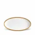 Corde Gold Oval Platter Small 14 x 7"