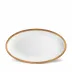 Corde Gold Oval Platter Large 21 x 12"
