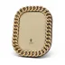 Cuban Link Gold Picture Frame 8 x 10"