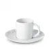 Hass Mojave White Espresso Cup + Saucer 4oz - 11cl