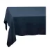Linen Sateen Blue Tablecloth 70 x 126"