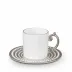 Perlee Platinum Espresso Cup + Saucer 4oz - 11cl
