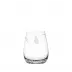 J & L Tumbler L cut, portrait and arabesque