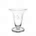 Bell shaped vase with engraved putti