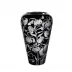 Schwarzemailvasen Black enameled vase I. "martagon lily"