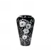 Schwarzemailvasen Black enameled vase III. "poppy"