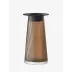 Beacon Taupe/Jet Black Lantern/Vase H11.75in