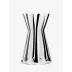 Stripe Black/White Vase H12.5in