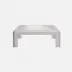 Haru French Gray Textured Resin Coffee Table 48"L x 48"W x 17"H