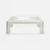 Haru Pristine Textured Resin Coffee Table 48"L x 48"W x 17"H