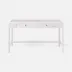 Isla Desk White Peeled Rattan 54"L x 24"W x 31"H