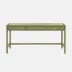 Isla Desk Sage 60"L x 30"W x 31"H Peeled Rattan