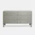 Sorin Dresser Castor Gray Vintage Faux Shagreen 60"L x 20"W x 34"H