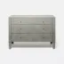 Sorin Dresser Castor Gray Vintage Faux Shagreen 48"L x 20"W x 34"H