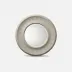 Blaise Sand Faux Shagreen Round Mirror 36"D