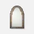 Inara Smoked Gold Antiqued Arch Mirror 26"W X 42"H