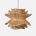 Alondra Natural Rattan Chandelier 30"D x 23"H