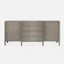 Conrad Deep Drawer Buffet Seal Faux Raffia 80"L x 20"W x 34"H