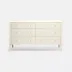 Conrad Dresser Off-White Faux Raffia 60"L x 20"W x 34"H