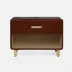 Dante Nightstand Tobacco Full-Grain Leather 18''L x 18''W x 22''H