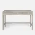 Isla Console French Gray Peeled Rattan 48"L x 14"W x 31"H