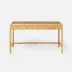 Isla Desk Natural Peeled Rattan 54"L x 24"W x 31"H