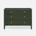 Jarin Dresser Moss Faux Belgian Linen 48"L x 20"W x 34"H