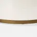 Knox White Burl Resin Coffee Table 36"D x 17"H