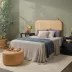 Moselle Natural Rattan Coffee Table 37"D x 17"H