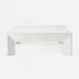 Roberts Pristine Faux Raffia Coffee Table 48"L x 48"W x 17"H