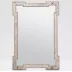 Norma Antiqued Palladian Silver Rectangular Mirror Oak 26"W x 38"H