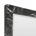 Sidney Nero Marble Rectangular Mirror 22"W x 38"H