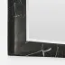 Sidney Nero Marble Rectangular Mirror 26"W x 38"H