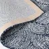 Beulah Royal Blue/Ivory Performance Loop Yarn Rug Outdoor 10'L x 14'W