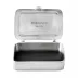 Michelangelo Black Leather Insert Lidded Box Large