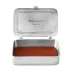 Michelangelo Brown Leather Insert Lidded Box Large