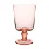 Lando Rose Quartz Goblet - Smooth