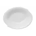 Waves Relief White Serving Dish