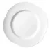 Waves Relief White Salad Plate