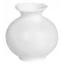 Waves Relief White Vase H 9 cm