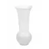 Waves Relief White Vase H 30 cm