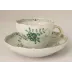Oriental Painting Coffee Saucer