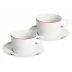 Noble Blue Red/Golden Cappuccino Cup Set