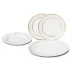 Swords Luxury Gold Dinner Plate Set Goldrim