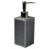 Le Mans Graphite  Lotion/Soap Dispenser (2.75"W x 8.25"H)