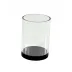 Ice Black Lucite  Tumbler (3"W x 4.5"H)