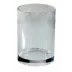 Ice Clear Lucite  Tumbler (3"W x 4.5"H)