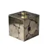 Taj Gemstone Pyrite  Square Container (4"L x 4"W x 4"H)