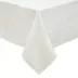 Bianca Fancy white Tablecloth 70 x 108 in